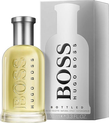 Hugo Boss Bottled EDT, Hugo Boss Perfume, Men's Fragrance, Herbal Scent, 100 ML